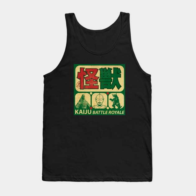 Kaiju Battle Royale Tank Top by CTShirts